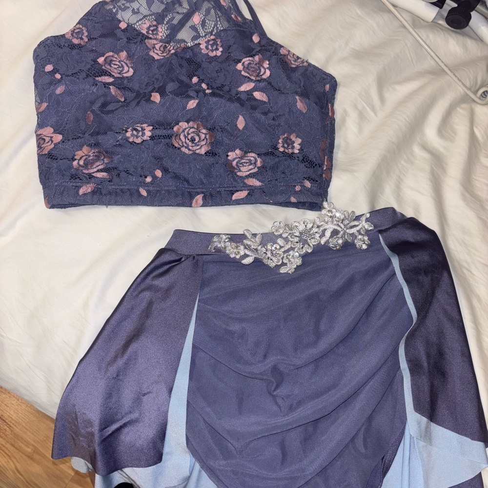 Weissman Floral Lace Dance Set